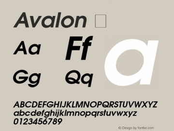 Avalon 0图片样张