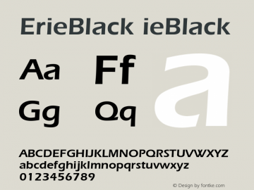 ErieBlack 0图片样张