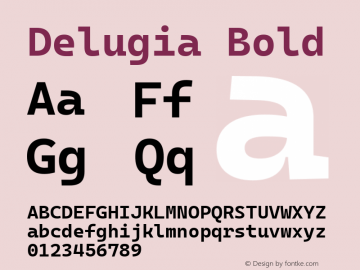 Delugia Bold v2110.31.2图片样张