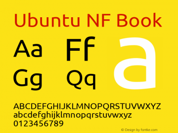 Ubuntu Nerd Font Complete Windows Compatible Version 0.83;Nerd Fonts 2.1.0图片样张