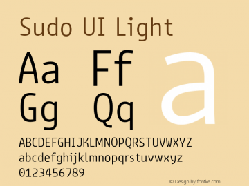 Sudo UI Light Version 0.062图片样张