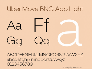 Uber Move BNG App Light Version 1.000图片样张