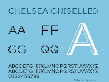 Chelsea Chiselled Version 3.001图片样张
