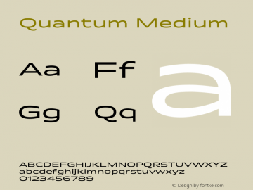 Quantum Medium Version 1.000;PS 1.0;hotconv 1.0.81;makeotf.lib2.5.63406图片样张