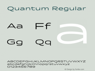 Quantum Version 1.000;PS 1.0;hotconv 1.0.81;makeotf.lib2.5.63406图片样张