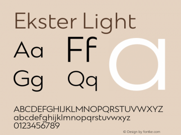 Ekster Light Version 1.0图片样张