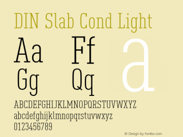 DIN Slab Cond Light Version 1.00图片样张