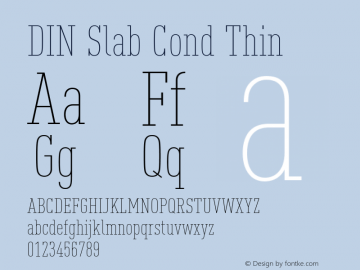 DIN Slab Cond Thin Version 1.00图片样张