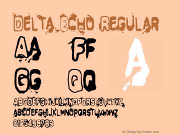 Delta Echo Regular Version 1.0图片样张