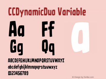 CCDynamicDuo Variable Version 2.000图片样张