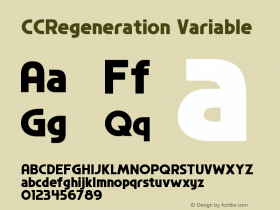 CCRegeneration Variable Version 2.000图片样张