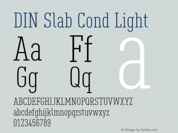 DIN Slab Cond Light Version 1.00图片样张