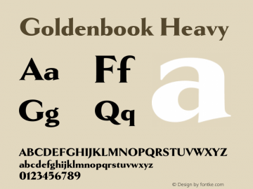 Goldenbook Heavy Version 2.011图片样张