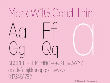 Mark W1G Cond Thin Version 1.00, build 9, g2.6.4 b1272, s3图片样张