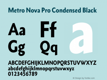 Metro Nova Pro Cond Black Version 1.000图片样张