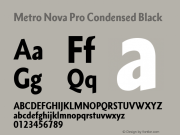 Metro Nova Pro Cond Black Version 1.100图片样张