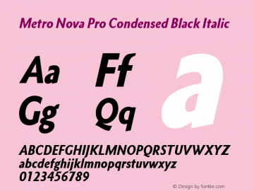 Metro Nova Pro Cond Black It Version 1.100图片样张