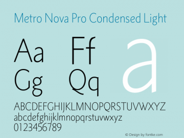 Metro Nova Pro Cond Light Version 1.000图片样张