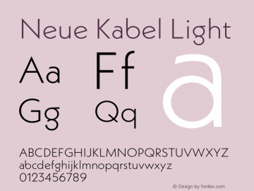 Neue Kabel Light Version 1.00图片样张