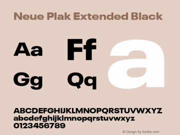 Neue Plak Extended Black Version 1.00, build 9, s3图片样张