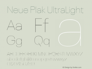 Neue Plak UltraLight Version 1.00, build 9, s3图片样张