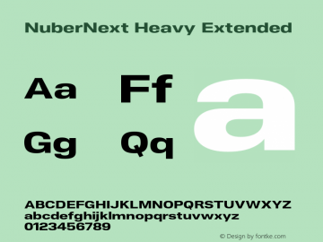 NuberNext Heavy Extended Version 001.002 February 2020图片样张