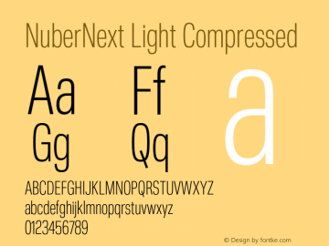 NuberNext Light Compressed Version 001.002 February 2020图片样张