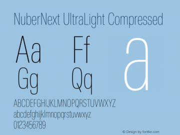 NuberNext UltraLight Compressed Version 001.002 February 2020图片样张