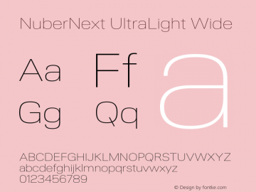 NuberNext UltraLight Wide Version 001.002 February 2020图片样张