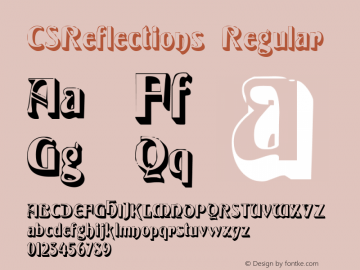 CSReflections Regular 001.000图片样张