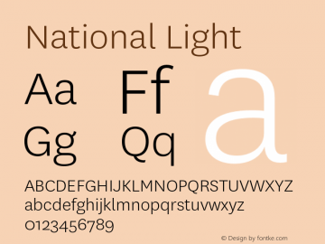 National Light 2.001;0图片样张