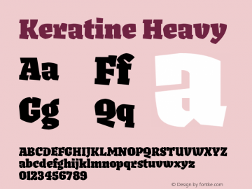 Keratine-Heavy Version 1.000图片样张