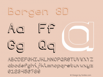 Borgen 3D Version 3图片样张