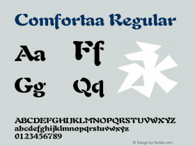 Comfortaa Regular 图片样张