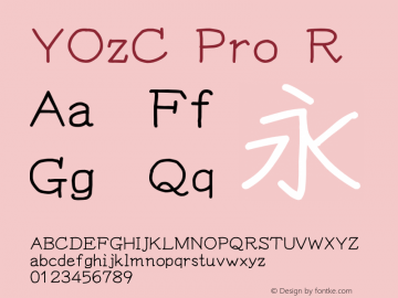 YOzC-Pro Version 15.01图片样张