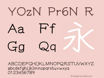 YOzN-Pr6N Version 15.01图片样张