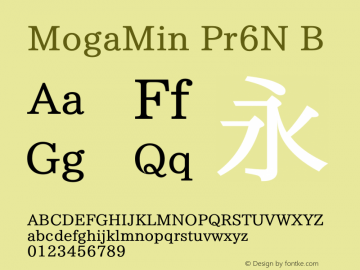 MogaMin-Pr6N Version 1.01图片样张