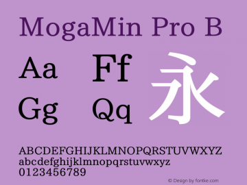 MogaMin-Pro Version 1.01图片样张