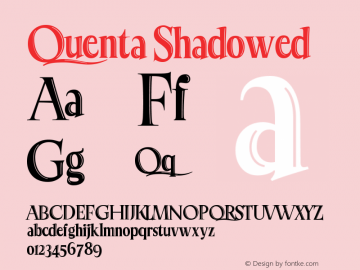 Quenta Shadowed Version 1.001图片样张