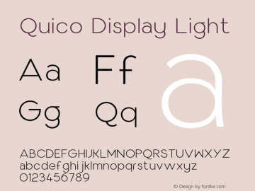 Quico Display Light Version 1.000图片样张