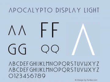 Apocalypto Display Light Version 1.000图片样张
