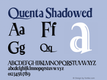 Quenta Shadowed Version 1.001图片样张
