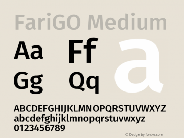 FariGO Medium Version 1.001图片样张