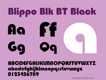 Blippo Blk BT Black Version 1.01 emb4-OT图片样张