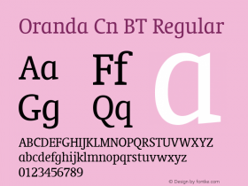 Oranda Cn BT Version 1.01 emb4-OT图片样张