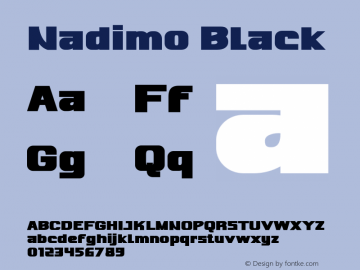 Nadimo-Black Version 1.000图片样张