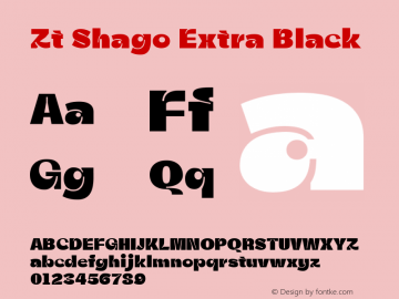 Zt Shago Extra Black Version 1.000图片样张