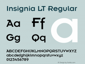 Insignia LT Regular Version 6.1; 2002图片样张