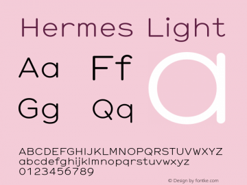 Hermes Light Version 6.000图片样张