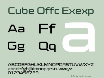 Cube Offc Exexp Version 7.504; 2012; Build 1021图片样张
